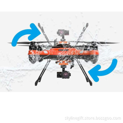 IP67 Waterproof  2kg payload Swellpro SplashDrone 4 camera fishing drone with Night vsion & rescue